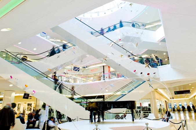Picture of the inside main area at Westfield La Part-Dieu shopping centre