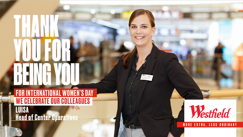 URW, Unibail-Rodamco-Westfield, Celebrating women and their positive impact