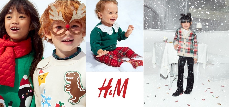 Świąteczne kolekcje dla dzieci H&M