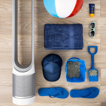 Speaker and beach items