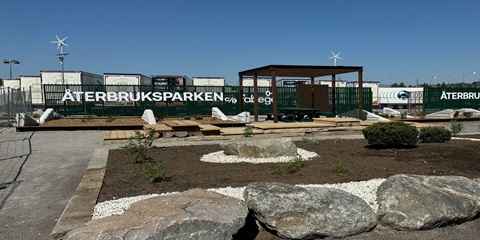 Fabege öppnar Stockholms första återbrukspark